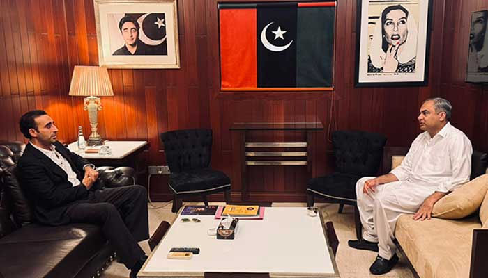 Mohsin Naqvi meets Bilawal Bhutto