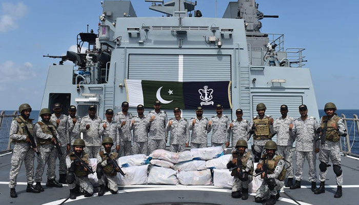 Pakistan Navy seizes drugs worth nearly $1 billion in Arabian Sea