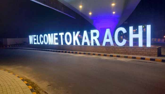 Karachi's main highways and footpaths washing campaign begins