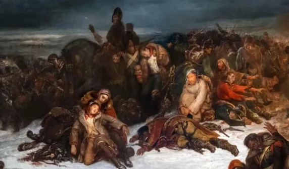 How Napoleon's army died on its return from Moscow