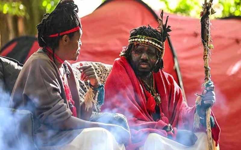 African tribe of claimants arrested