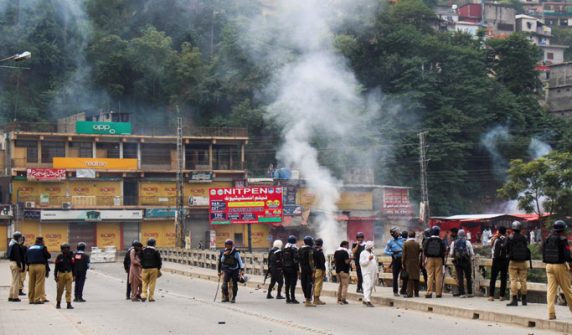 Azad Kashmir protest