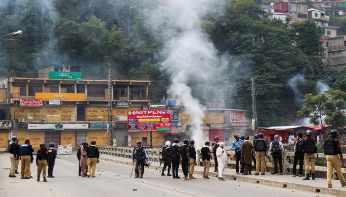 Azad Kashmir protest