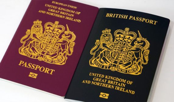 Britain announces new passports with royal insignia