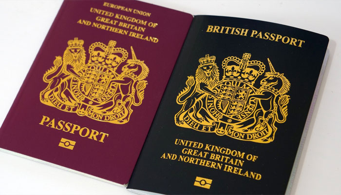 Britain announces new passports with royal insignia