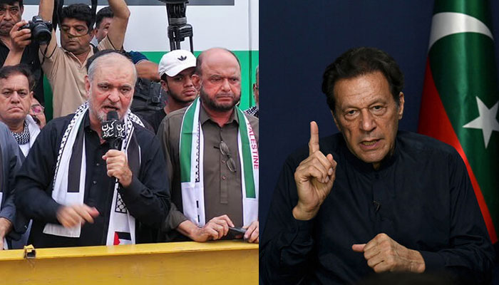 Imran's silence on Gaza