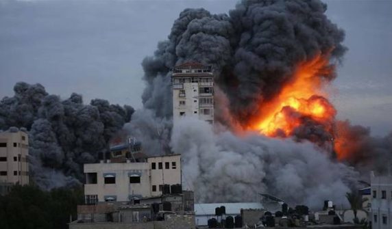 Israeli bombing in Gaza