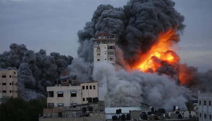 Israeli bombing in Gaza