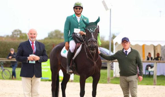 Pakistani equestrian Usman Khan qualifies for Asian Games