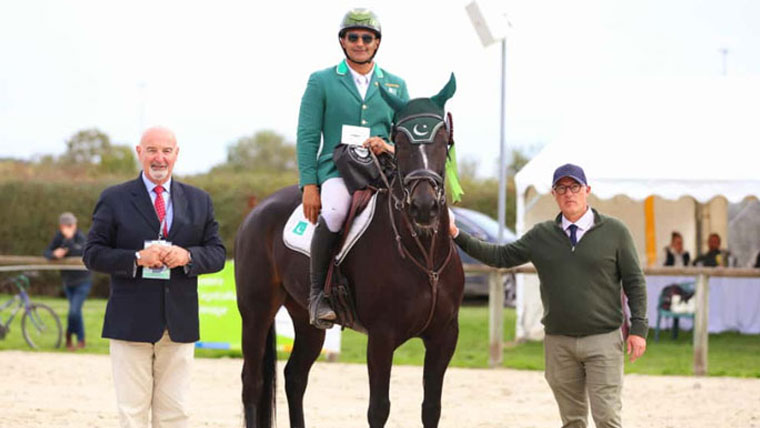 Pakistani equestrian Usman Khan qualifies for Asian Games
