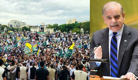 Prime Minister expresses concern over situation in Azad Kashmir