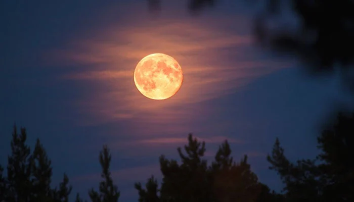 The first supermoon of this year