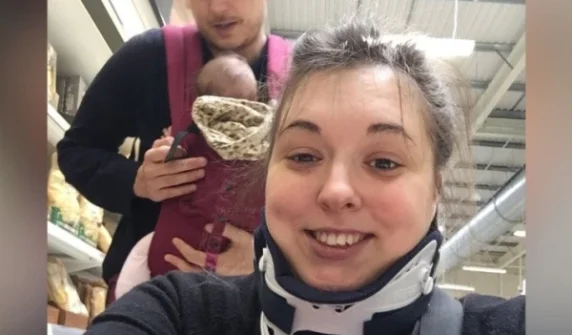 British woman's neck 'broken'