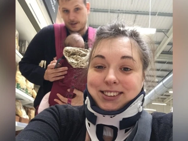 British woman's neck 'broken'