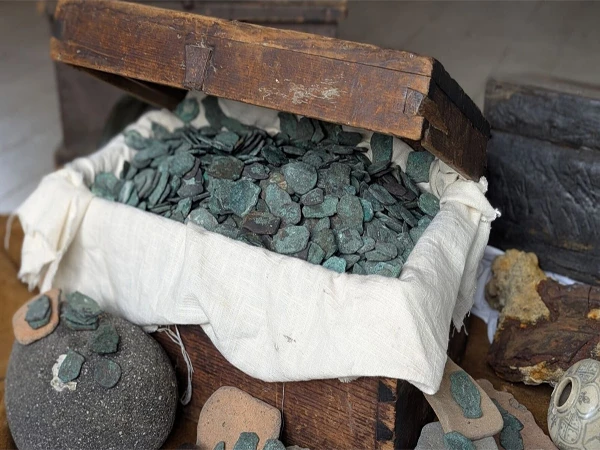 Treasure worth millions of dollars discovered