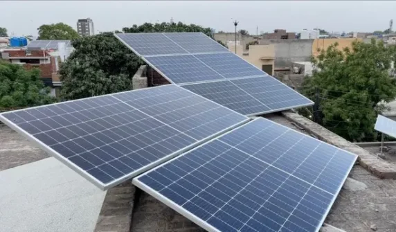 Solarization reveals that daytime electricity consumption