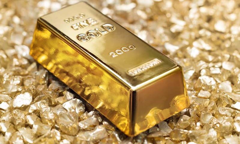 The price of gold has continued to decline