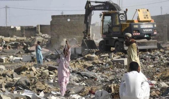 Action against encroachment on Afghan settlement