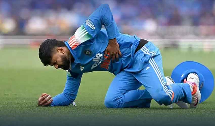 Indian cricketer Shreyas Iyer's injury