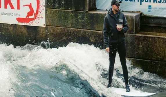 Guinness World Record for surfing for eight hours