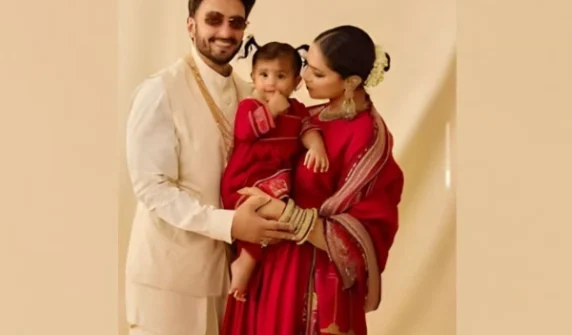Deepika and Ranveer Singh share first glimpse of daughter Dua