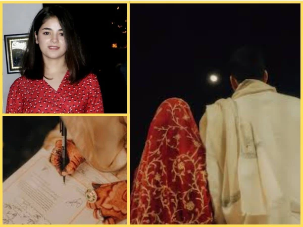 Indian actress Zaira Wasim