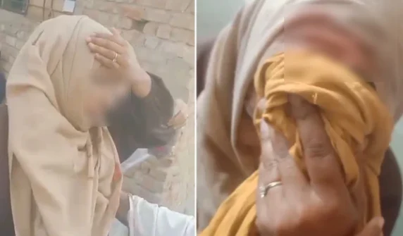 A family attacked an anti-polio team in Lahore