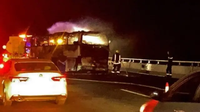 Oil tanker collides with bus carrying Indian Umrah pilgrims in Medina