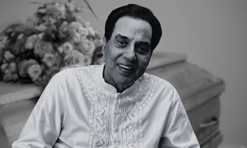 Legendary Bollywood actor Dharmendra passes away