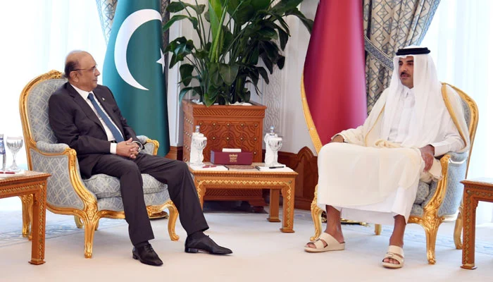 Qatari Emir welcomes Pakistan-Saudi Arabia defense agreement