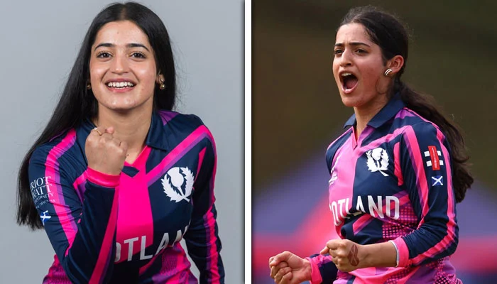 Pakistani-origin Scottish women's cricketer Nima Sheikh honored