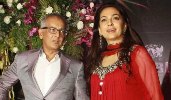 Why did Juhi Chawla keep her marriage to Indian businessman