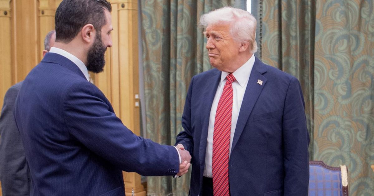 Ahmed al-Sharaa meets with Trump,