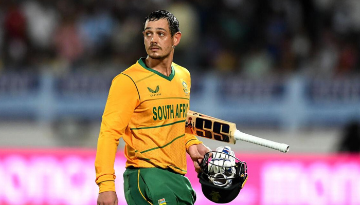 South African batsman De Kock sets an unwanted record