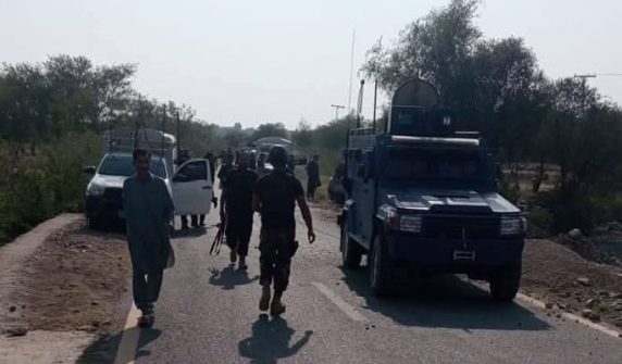 Attack on convoy of senior police officers in Hangu