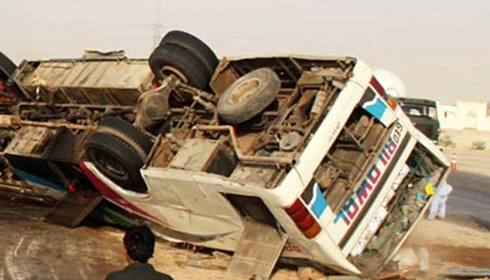 Van carrying a wedding party crashes