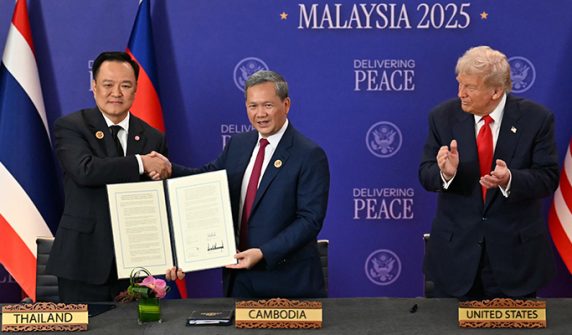 Thailand suspends Trump-brokered peace deal with Cambodia