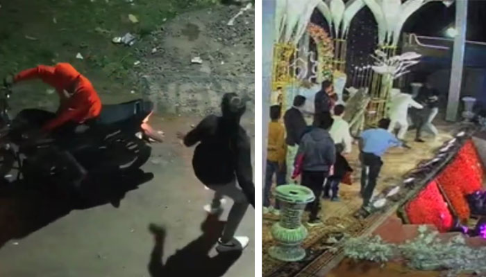 Groom attacked with knife several times while dancing at wedding