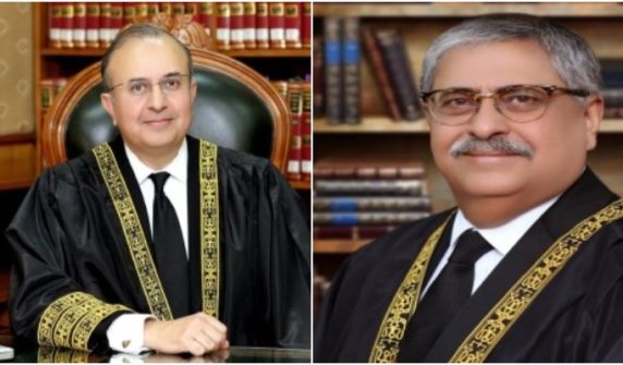 Supreme Court judges Justice Mansoor Ali Shah and Justice Athar Minallah resign