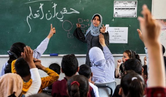 11 Palestinian girls top inter-school exams