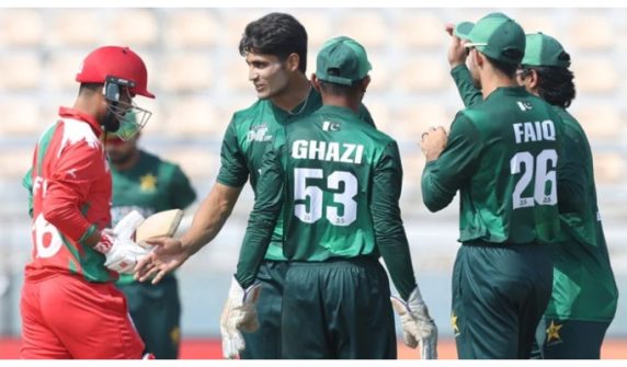 Pakistan's stunning victory over Oman