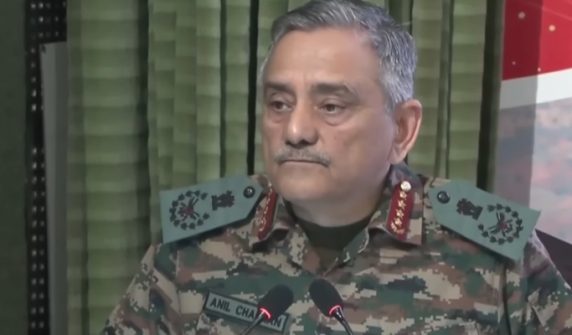 Indian Chief of Defense Staff expresses
