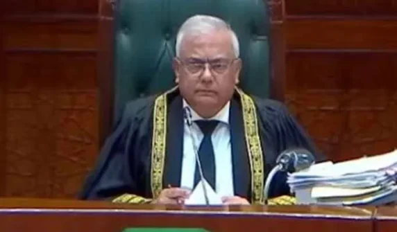 The country's first federal constitutional court has begun hearing cases.