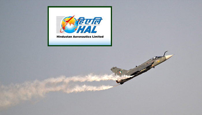 Hindustan Aeronautics Limited shares also fel
