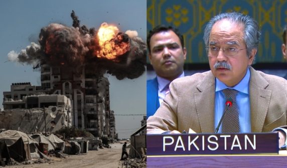 Pakistan calls for withdrawal of Zionist forces from Gaza