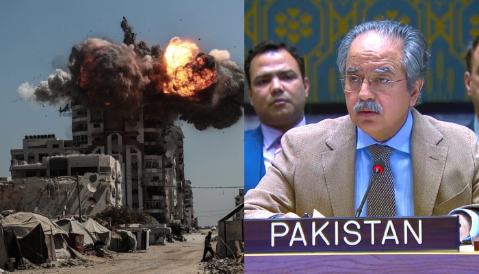 Pakistan calls for withdrawal of Zionist forces from Gaza