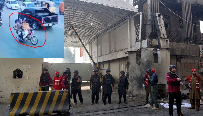 Motorcycle used in attack on FC headquarters turns out to be stolen