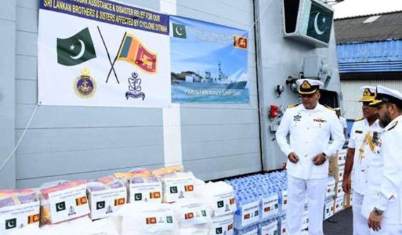 Pakistan launches relief operation for flood victims in Sri Lanka