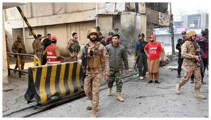 FC headquarters suicide blast
