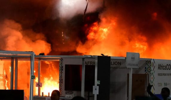 Fire breaks out at COP30 conference pavilion in Brazil